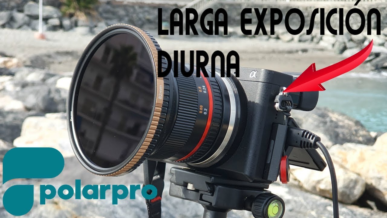 Fotografia larga exposición diurna. Polarpro ND100K.