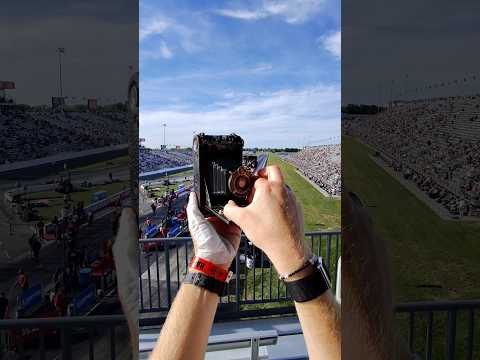 Shooting Drag Racing On A 100 Year-Old Camera 🏎️🎞️ #expiredfilmclub #filmphotography #fyp