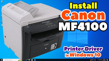 How to Download & Install Canon MF4100 Printer Driver on Windows 10 PC or Laptop | Easy USB Setup