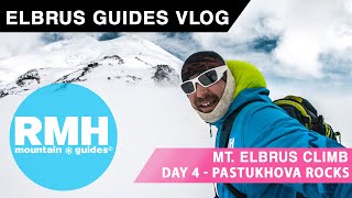 Mount Elbrus Climb DAY 4 - Acclimatization hike to Pastukhova Rocks 4800 m | ELBRUS GUIDES VLOG