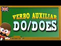 Verbo auxiliar dodoes  aprende ingls con mr pea english for kids