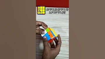 How To Solve Ja Perm | PLL Finger Tricks | #shorts