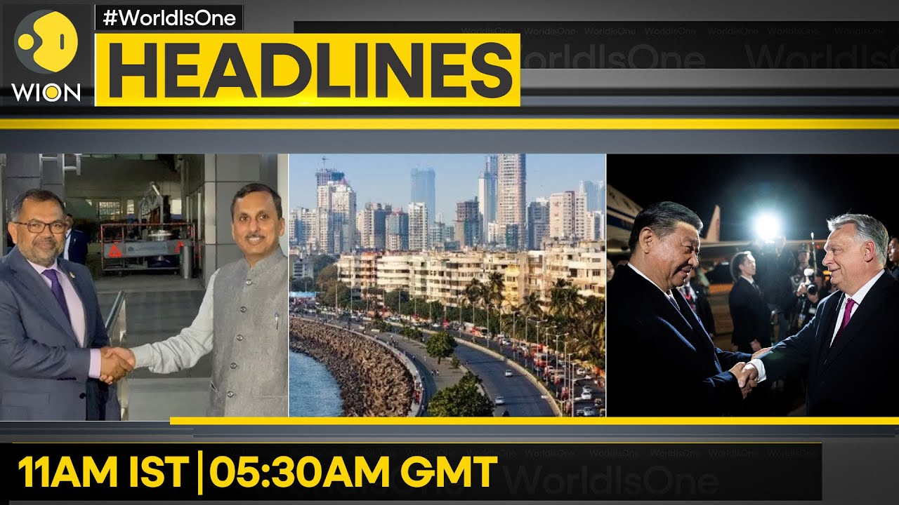 Maldives Foreign Minister arrives in India | Unveiled: India’s wealthiest cities | WION Headlines