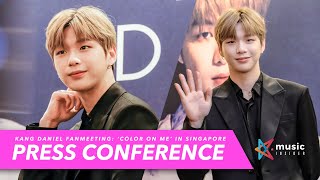 [ENG SUB] Kang Daniel #ColorOnMe in Singapore Press Conference