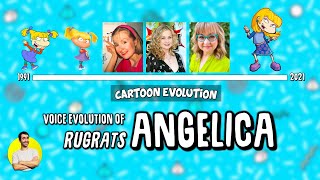 Voice Evolution of ANGELICA PICKLES (RUGRATS) - 30 Years Explained | CARTOON EVOLUTION