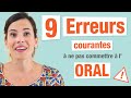 9 Erreurs Courantes à l'Oral en Français