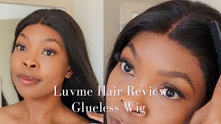 Luvme Hair Review + Glueless wig installation | South African YouTuber