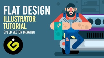 Flat Design, Illustrator Tutorial