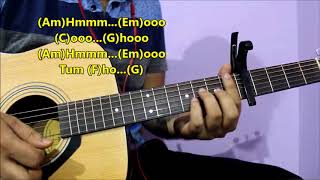 Video thumbnail of "Tum Ho - Rockstar | Easy Open Chords For Beginners"