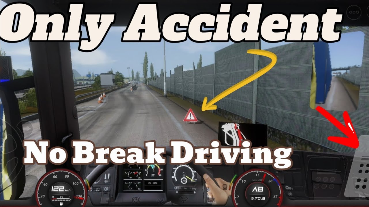Only Accidentally Driving 😱 | No Break Challenge 😎 | Truckers Of Europe 3 |