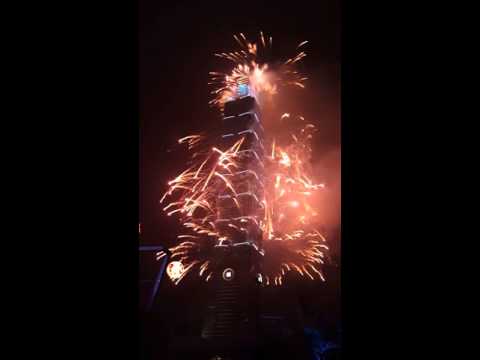 2016 臺北101 跨年煙火