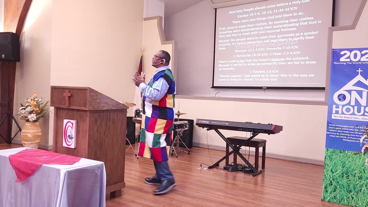 How holy People  Should Come Before A Holy God.