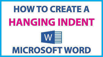 How To Create A Hanging Indent In Microsoft Word | 365 |