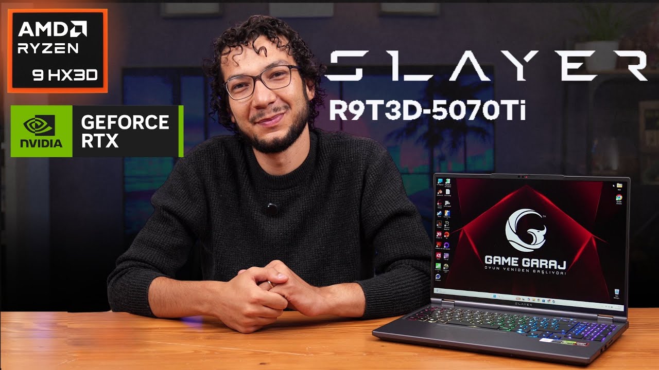Her Oyuna, Her İşe Yeten Laptop! | Game Garaj Slayer R9T3D-5070Ti İncelemesi
