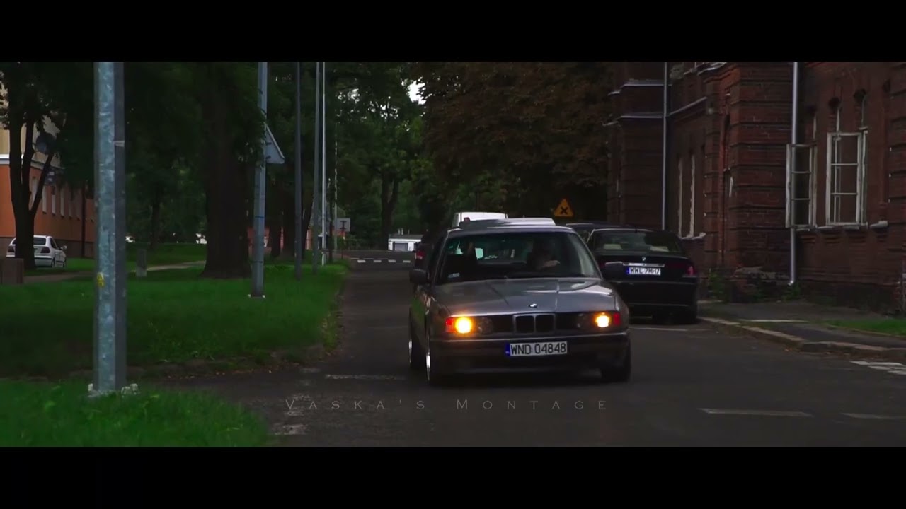 BMW E34 525i - 2Pac ft. Eminem - 9mm (Music Video Edit)