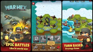 War Hex: Army battle & tactics Mobile Game | Gameplay Android & Apk screenshot 4