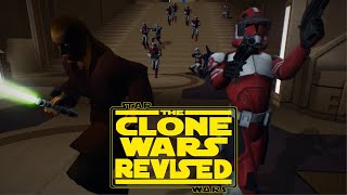 COMMANDER FOX HELPS CIN DRALLIG?!?! Star Wars Battlefront 2 Mods: Clone Wars Revised: Coruscant