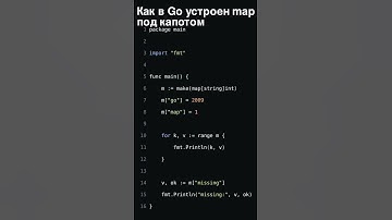 🔥 Как в Go устроен map под капотом #golang #go #голанг #gomap