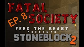 Stoneblock 2 Ep.8 Designing with Modded Machines in mind