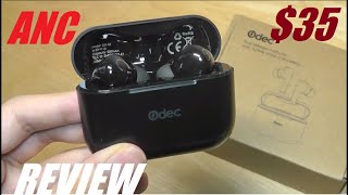 REVIEW: Odec OD-E8 Low Cost Budget ANC TWS Wireless Earbuds! - YouTube