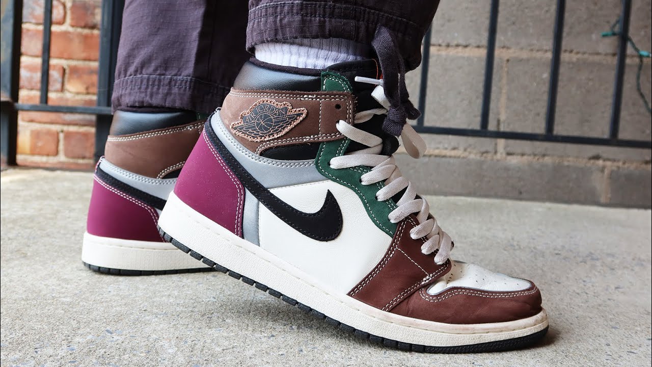 Air Jordan 1 Handcrafted Black Archaeo Brown Release