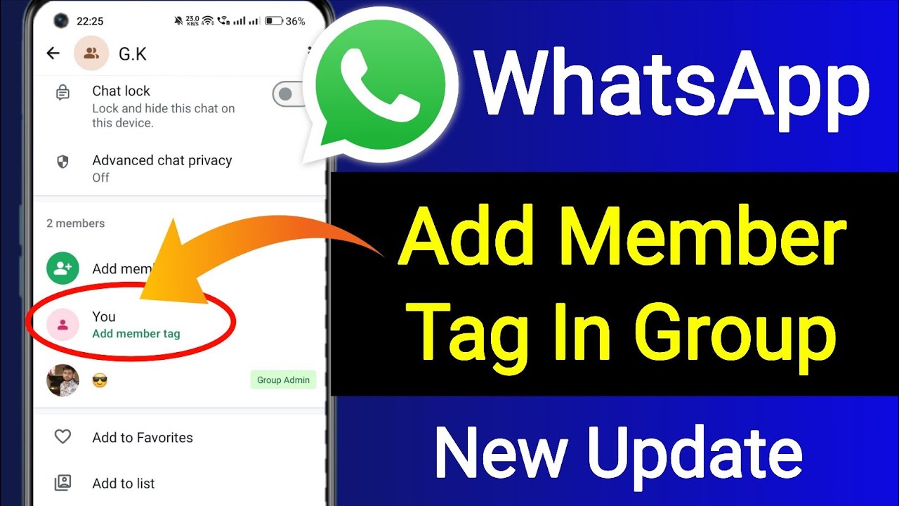 NEW UPDATE:- Add Member Tag kya hai || How to Use 'Add Member Tag ...