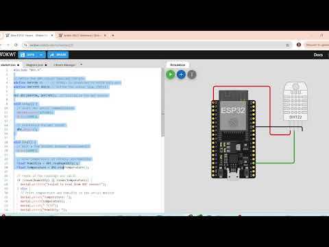 ESP32 with DHT22