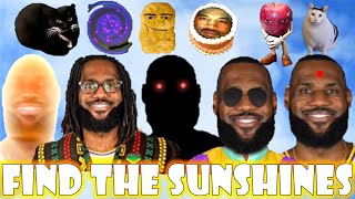 FIND the SUNSHINES *How to get ALL 65 Sunshines and Badges* Roblox
