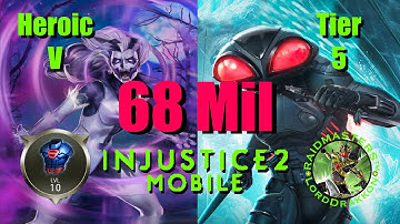 Solo Raids Heroic V Tier 5 | SB vs BM 68M | Injustice 2 Mobile 4.0.1
