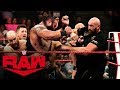 Braun strowman and boxing champion tyson fury in huge brawl raw oct 7 2019