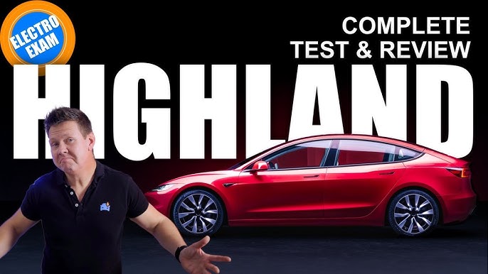 2024 Tesla Model 3 RWD 'Highland' Can Handle the Autobahn, but It's Not  Made for That - autoevolution