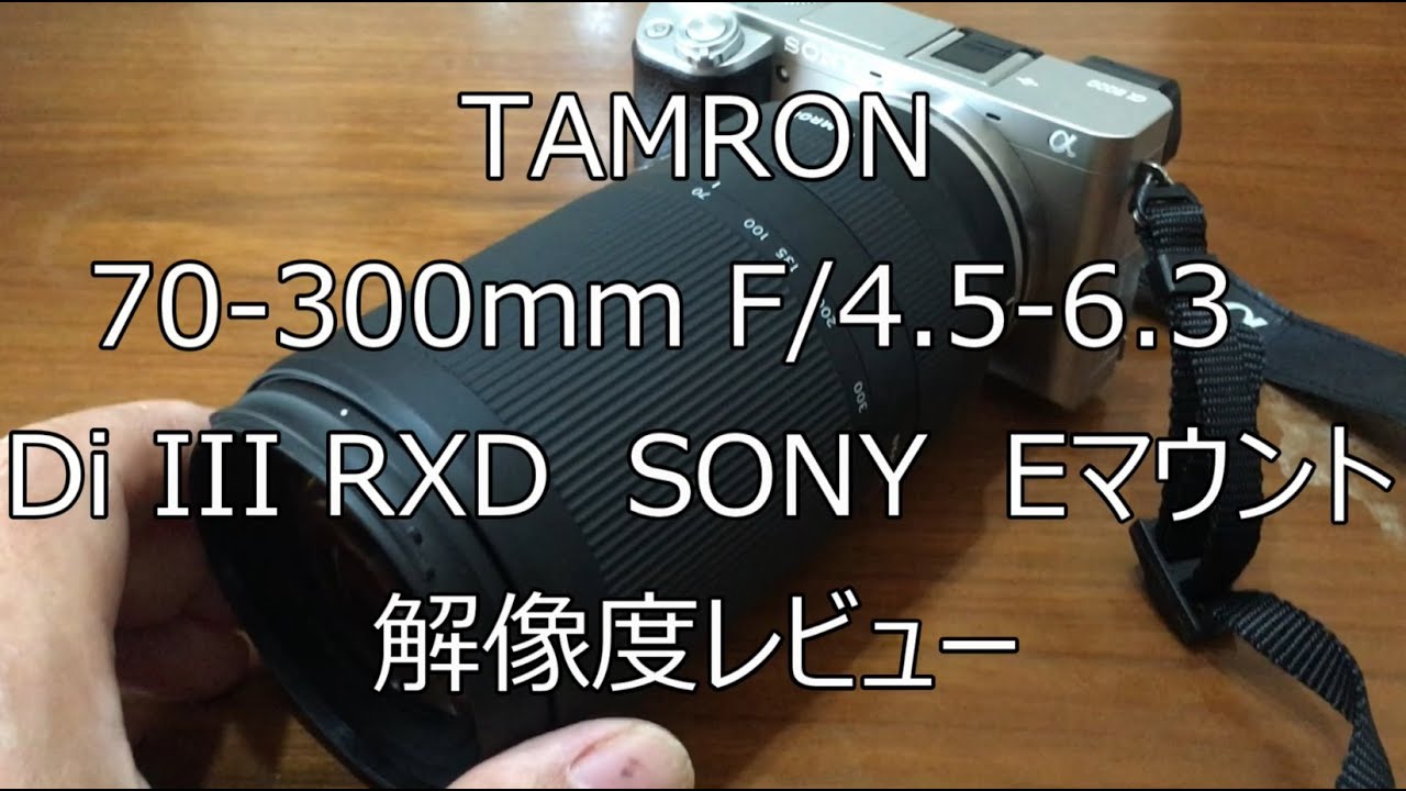 タムロン) 70-300mm F4.5-6.3 Di III (ソニーE用) タムロン TAMRON 70 