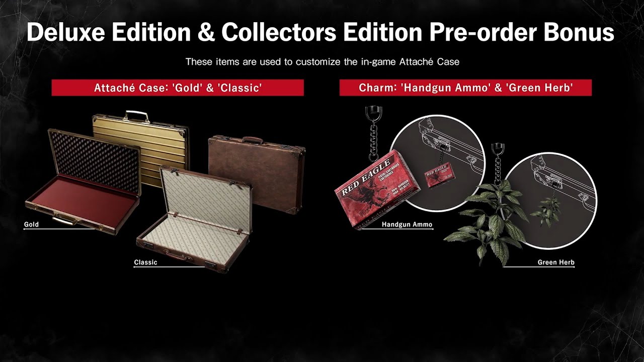 Resident Evil 4 Remake Get Pre-order Bonus Items: How To Claim Charms and  Cases - GameRevolution