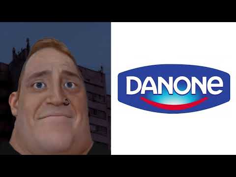 Старый логотип Данон это: