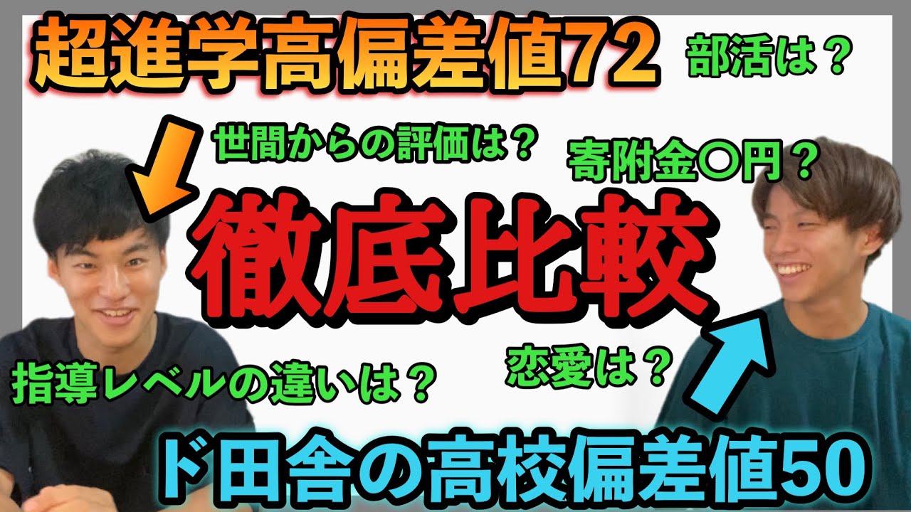 京大生の出身校 超進学校とド田舎偏差値50高校の違い Youtube 京大生の出身校 超進学校とド田舎偏差値50高校の違い Youtube