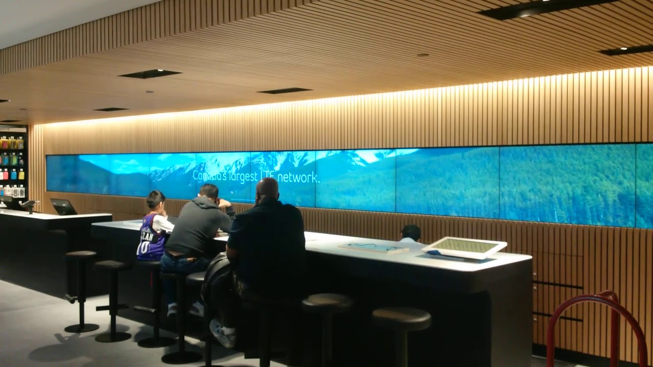 Bell Mobility Toronto Eaton Centre Signage Launch YouTube