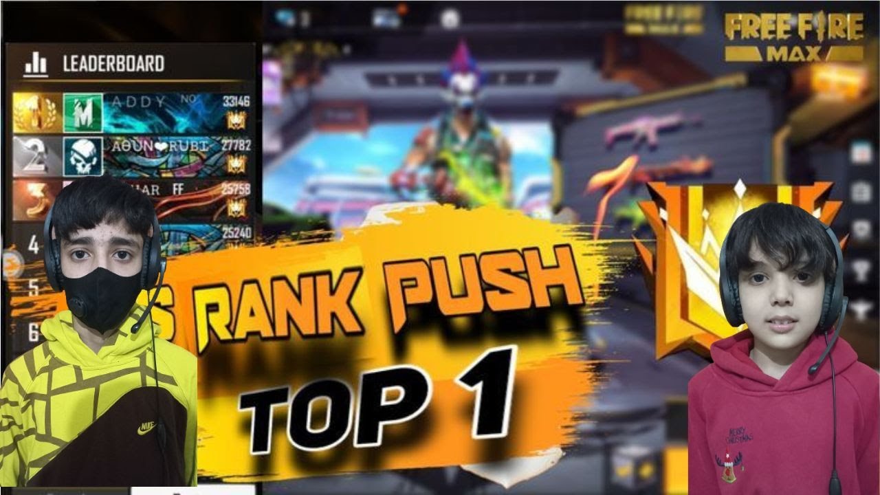FREE FIRE GAMEPLAY TOP CS RANK [DHG] DT UNAIS VS HAMMAD GAMER - YouTube