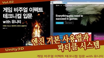 게임 비주얼 이펙트 with Unity 2강 - 유니티 엔진 기본 사용법과 파티클 시스템