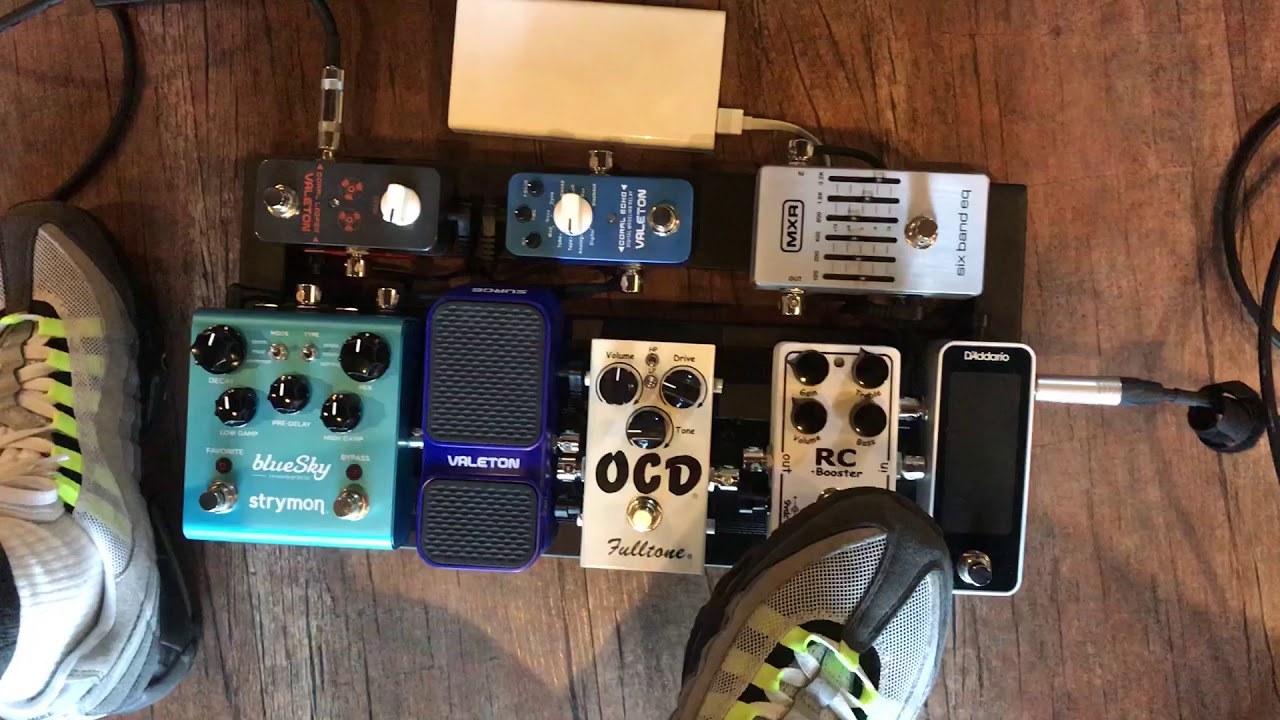 Strymon blueSky 기반 Acousticpedalboard Test/원미사운드 - YouTube