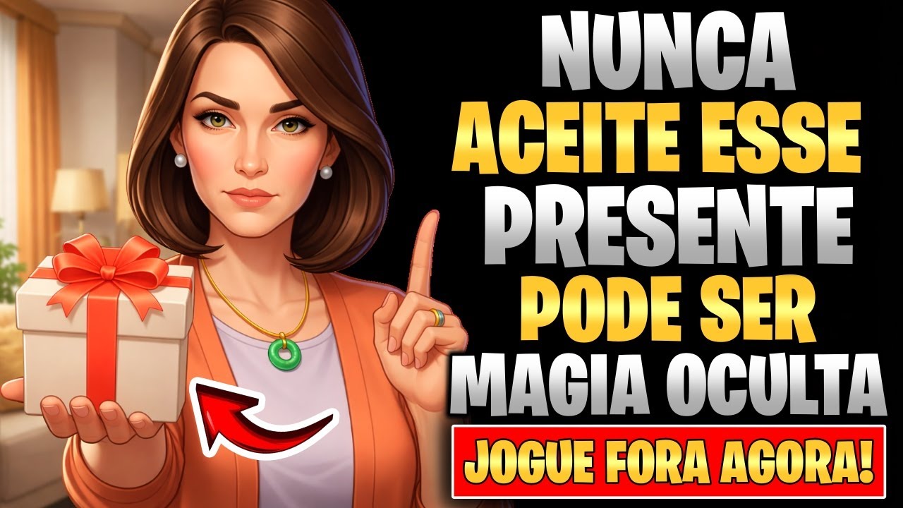 NÃO ACEITE isso de ninguém: pode ser BRUXARIA disfarçada!