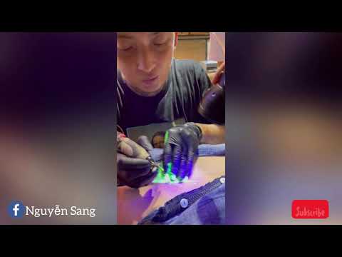 Video Hình Xăm Mực Dạ Quang Là Gì Và Mực UV Là Như Thế Nào... - youtube