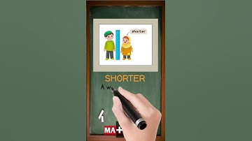 What is Shorter | Easy Definition in 30 Seconds | MATHalino123