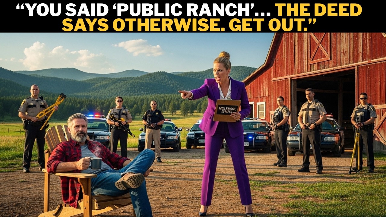 HOA Karen Thought She Could Raid My Barn — Then the Sheriff Walked Out