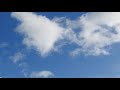 Blue Sky & Slow Clouds 5 Minutes video 23-02-2020 I Free Stock Video