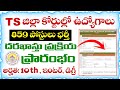 TS District Court Jobs Online Apply Process 2026