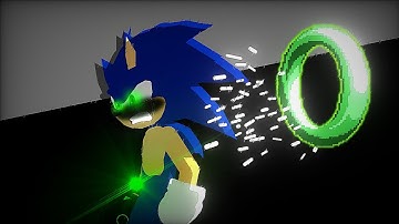 Outcome Memories Sonic 10 solo win scene (StickNodes animation)