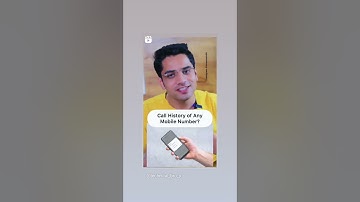 call history of any mobile number?