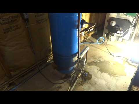 WATER ON THE FLOOR? WELL TANK LEAK FIX