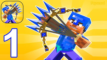 Craft War: Merge Battle - Gameplay Walkthrough Part 1 Merge Archers: Bow and Arrow (Android, iOS)