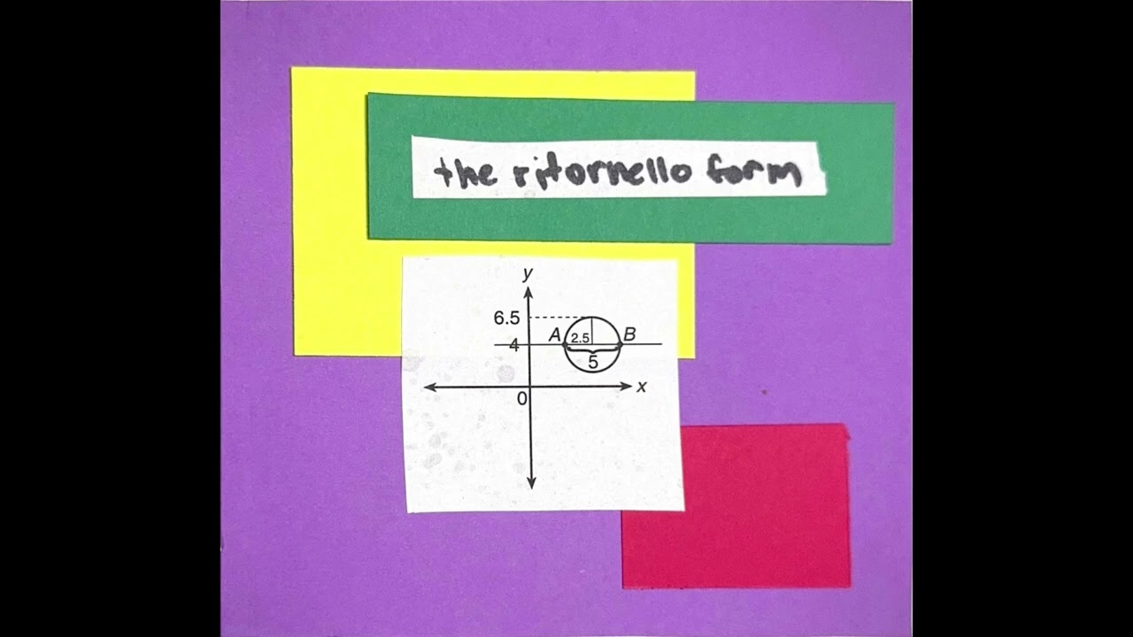 The Ritornello Form - This Is Our Timely Outfit